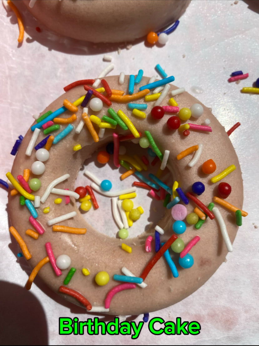 Make A Wish | Birthday Cake Donut Bath Bomb | Celebration Bath