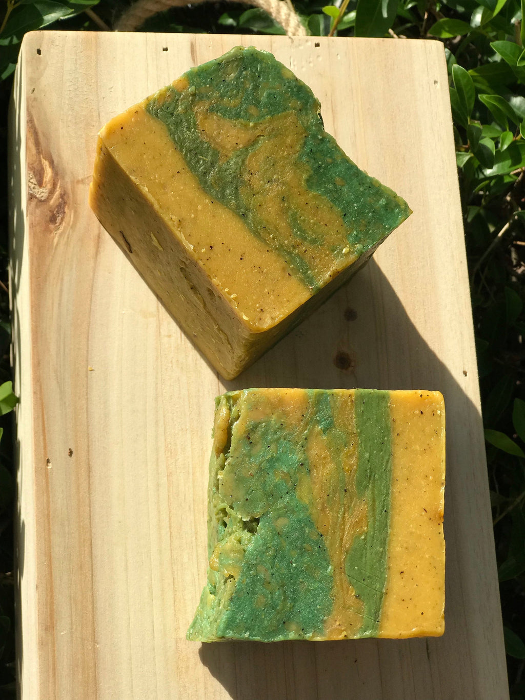 Island Vibez Mango Papaya Fruit Purée Pineapple Fruit Extract Cerasee Leaves Lychee Leaves Soursop Leaves Specialty Soap Bars
